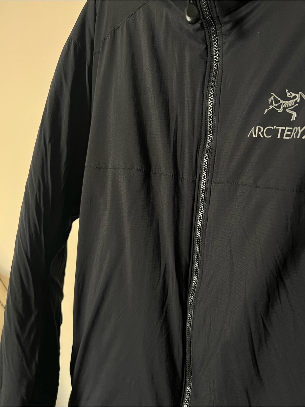 ARCTERYX Mens Atom AR Hoody Jacket Size XLarge black vgc - Picture 10 of 15